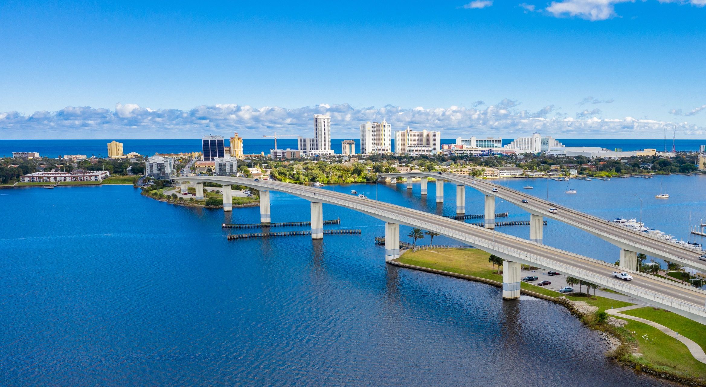 South Florida coastal skyline