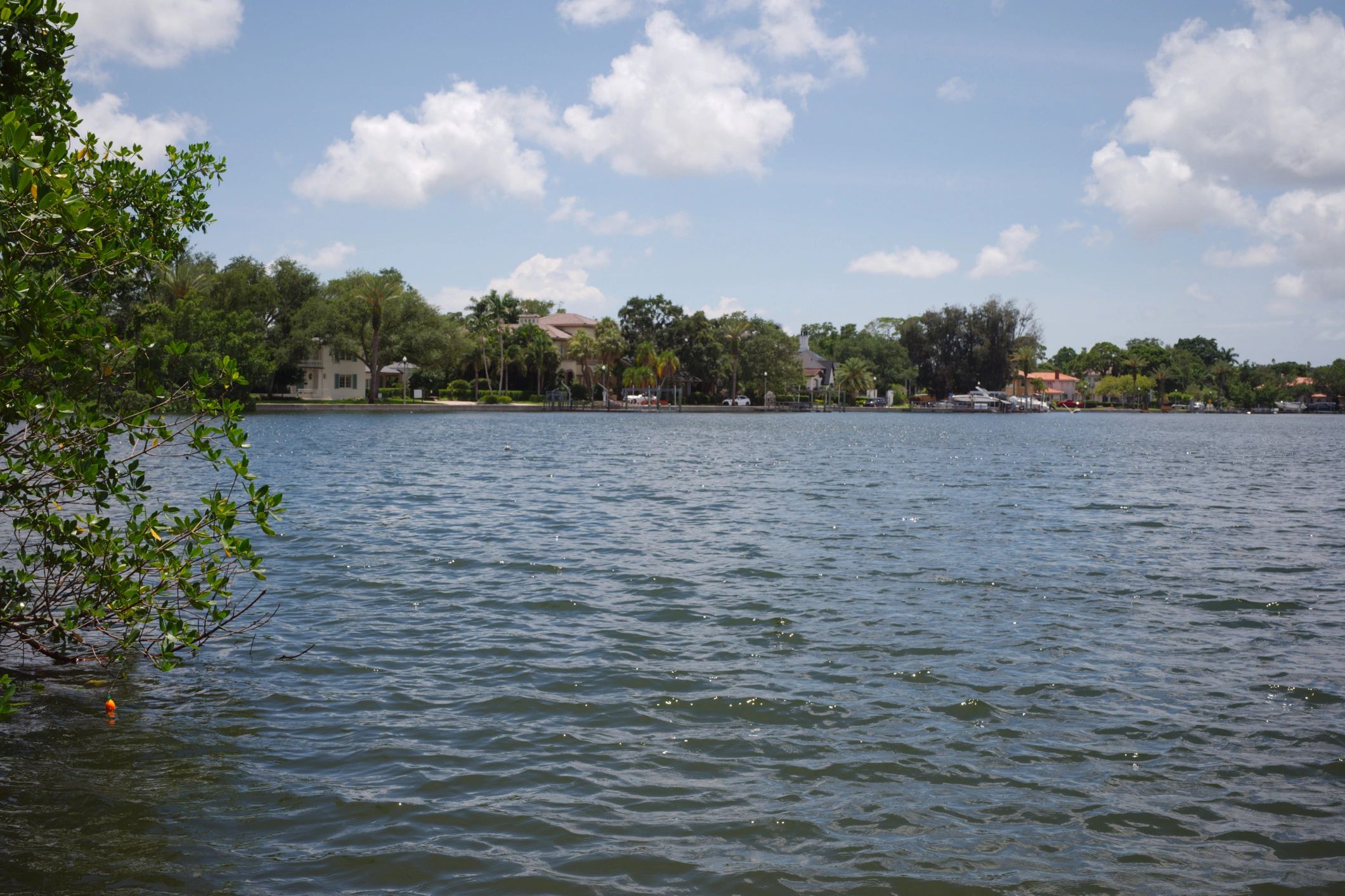South Florida waterfront neighborhood